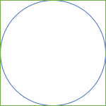 Circle with bounding box.